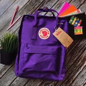 Fjallraven Purple Kanken Classic Backpack
